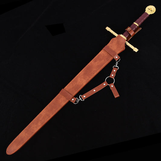 Elden Ring, manga katana,Lordsworn's Straight Sword,Full Metal - Steel myth