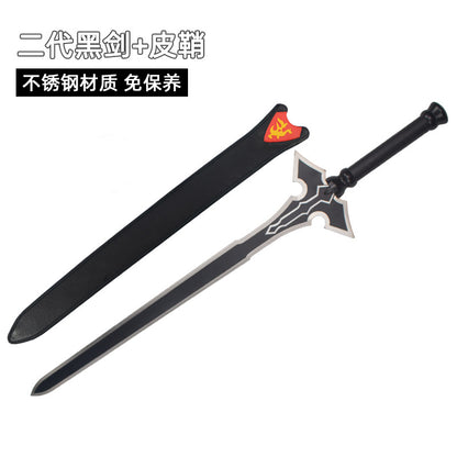 Sword Art Online, manga katana,anime sword , Kirigaya Kazutot sword,stainless steel - Steel myth