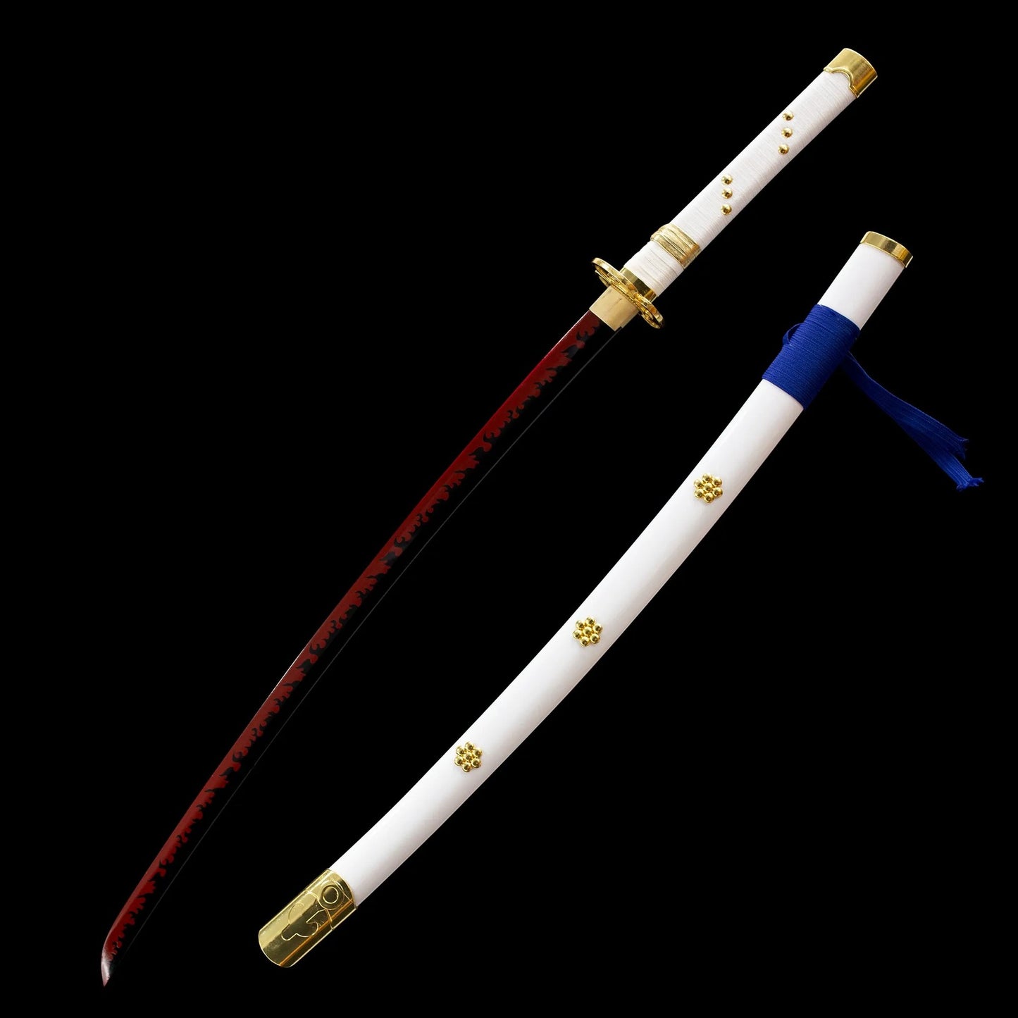 One Piece, Zoro Swords, 1060 high manganese steel, hand-forged, oil quenched - Steel myth