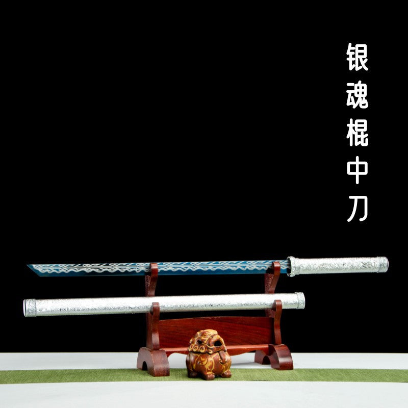 Gintama, manga katana,anime sword Stick Knife High Manganese Steel - Steel myth