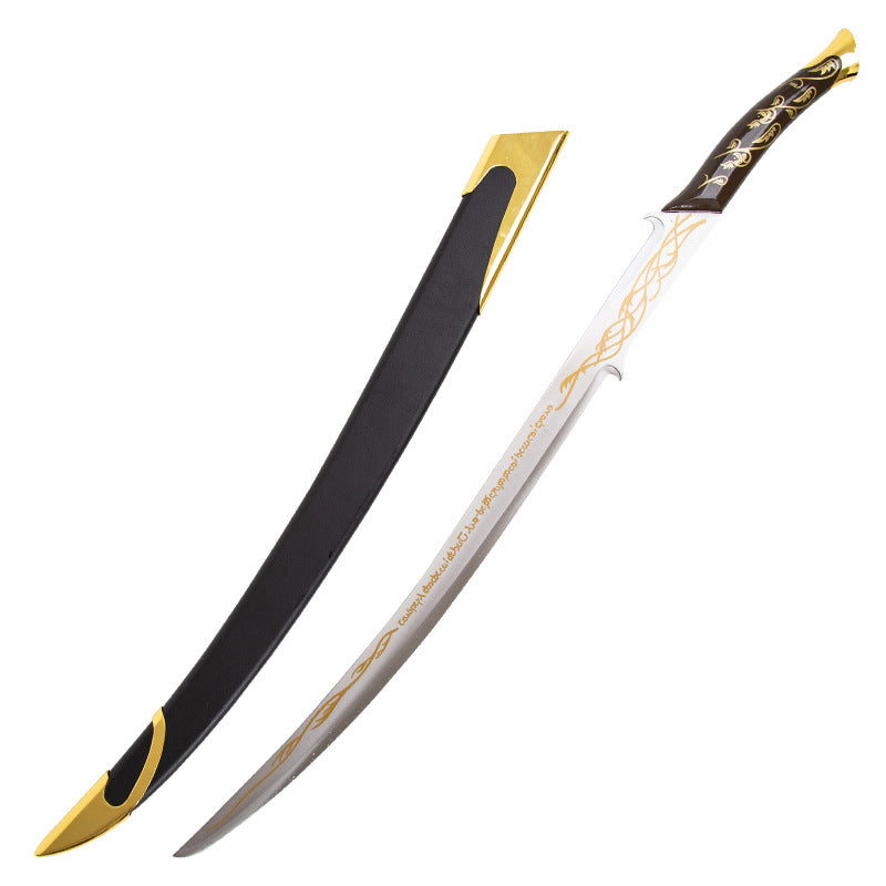 The Lord Of The Rings, manga katana,anime sword , Arwen sword ,Full Metal, - Steel myth