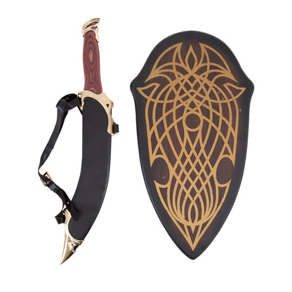 The Lord Of The Rings, manga katana,anime sword  Elf King Waist Knife Stainless Steel - Steel myth