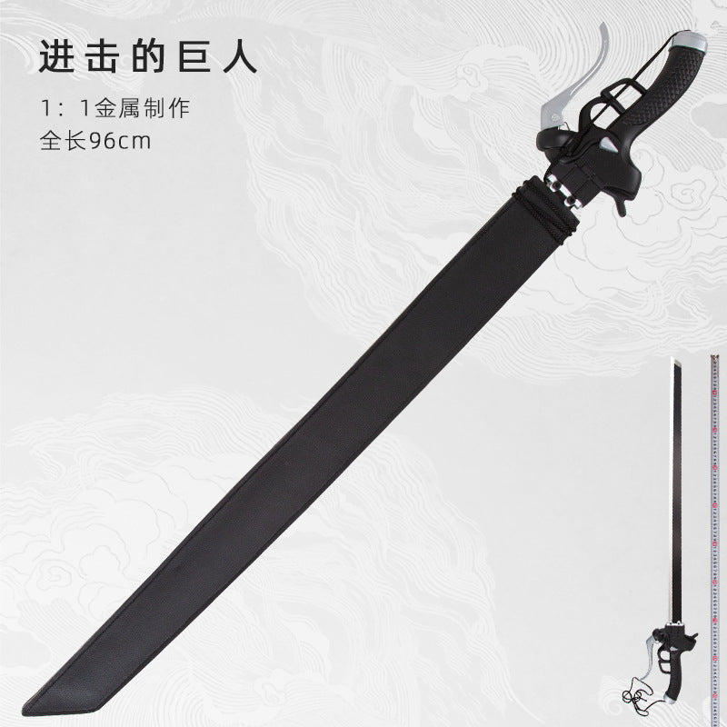 Attack on Titan Sword, manga katana,anime sword , Mikasa·Ackerman,Metal material - Steel myth