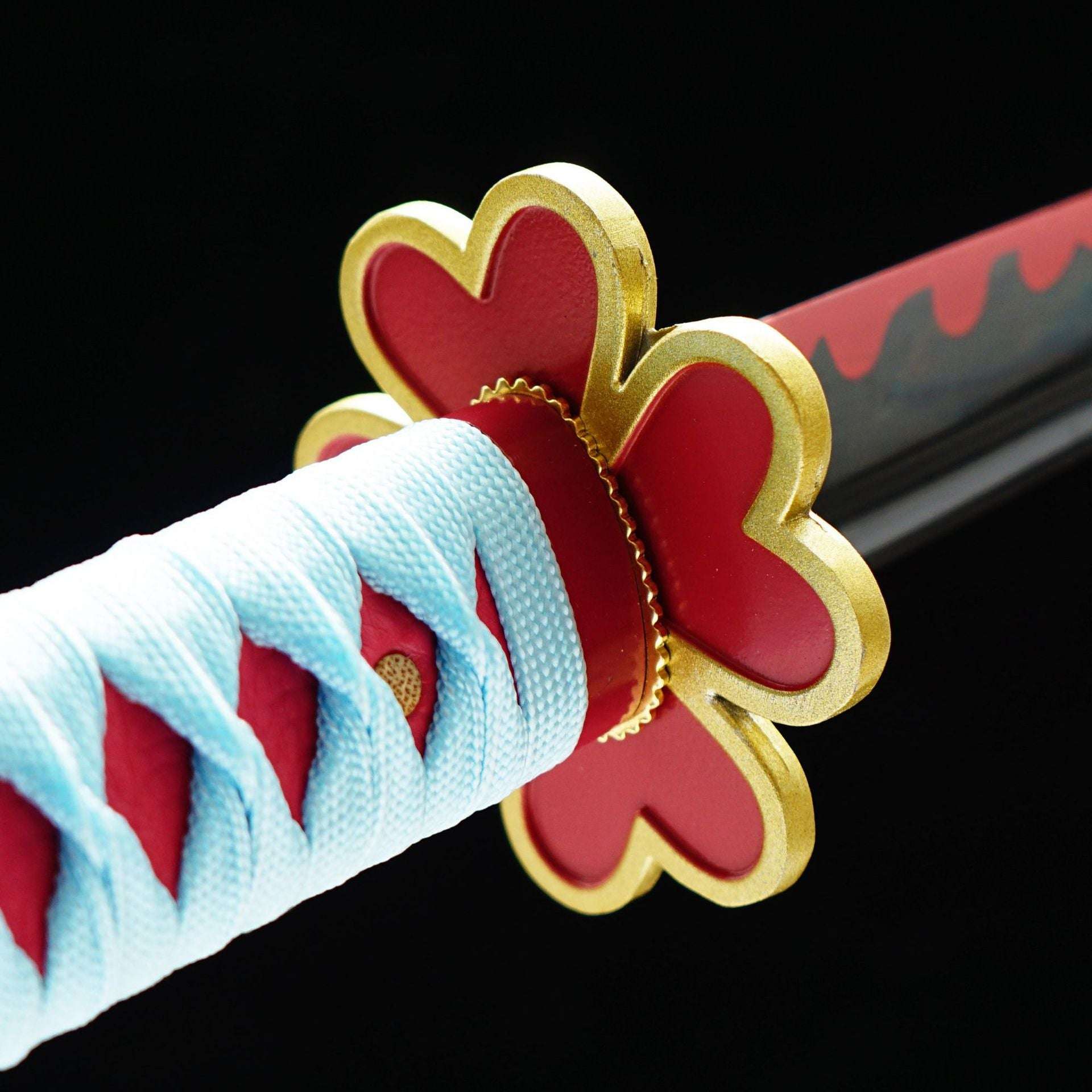 demon slayer swords,manga katana,1045 Carbon Steel,Kanroji Mitsuri sword,