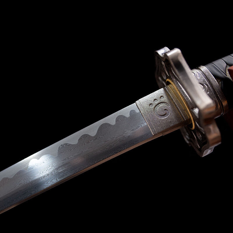 Ninja Dragon Sword Legend, Ninja Dragon Evil Sword, 609 pattern steel - Steel myth