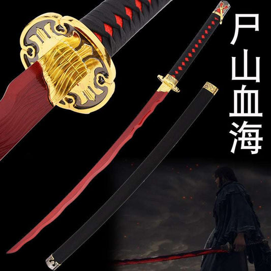 Elden Ring, manga katana,Rivers of Blood,Stainless steel
