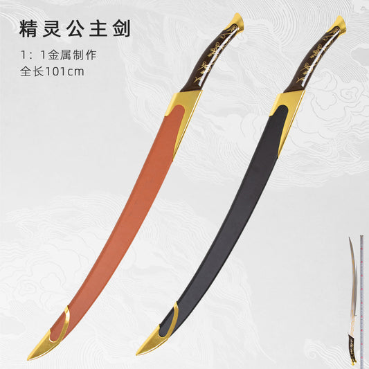 The Lord Of The Rings, manga katana,anime sword , Arwen sword ,Full Metal, - Steel myth