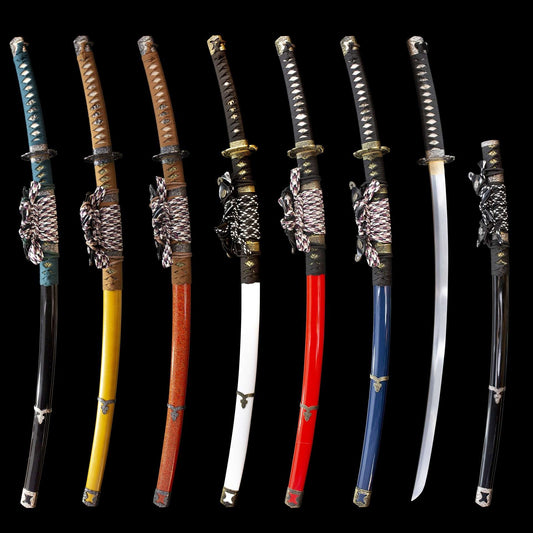 Tachi, Japanese sword, high manganese steel, real handmade samurai sword