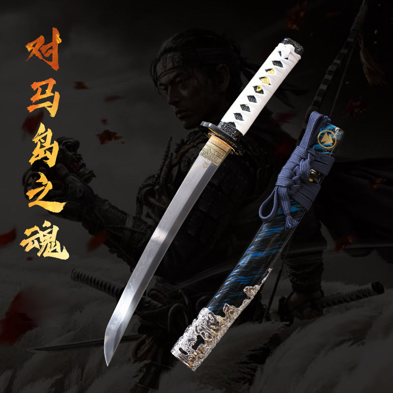 Ghost of Tsushima manga katana, carbon steel/T10 steel - Steel myth