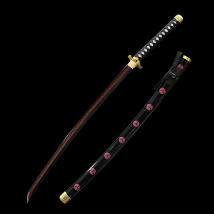 One Piece, Zoro Swords, 1060 high manganese steel, hand-forged, oil quenched - Steel myth