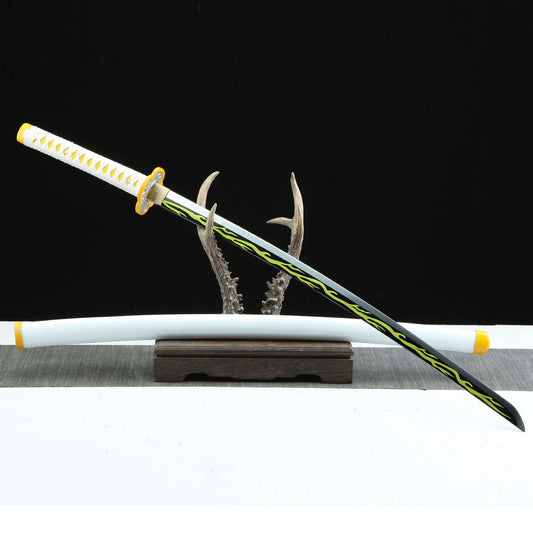 demon slayer swords,manga katana,zenitsu sword,1045Carbon Steel
