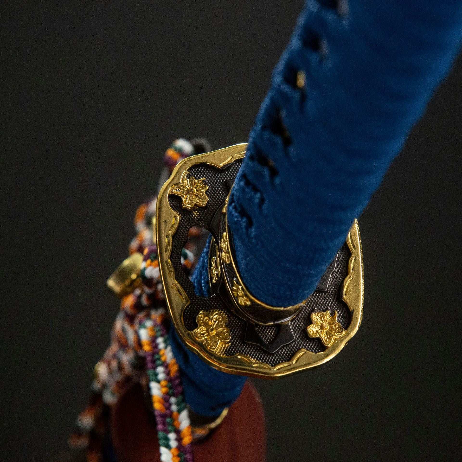 Choran Tachi, full tang handle, handmade Japanese sword, high performance spring steel (can be bent 90 degrees without deformation)