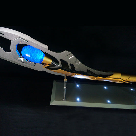 Unopened blade Avengers 4 Loki scepter Model 1 to 1 Infinite Mind Gem metal wand