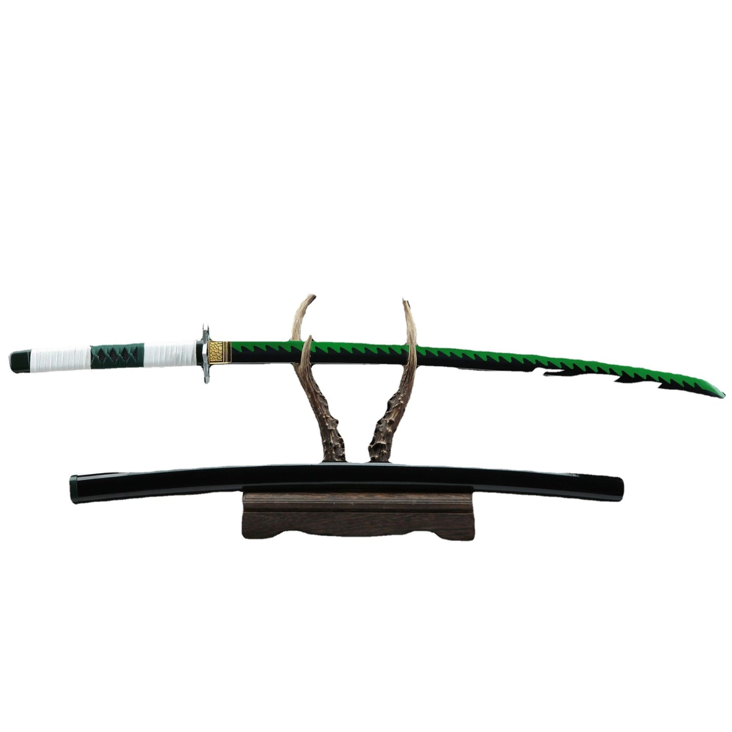 demon slayer swords,manga katana,Shinazugawa Sanemi Sword,1045 carbon steel - Steel myth