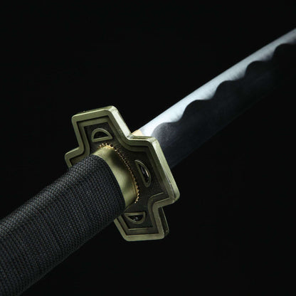 One Piece Sword ,zoro swords,manga katana,Yubashir,1045Carbon Steel