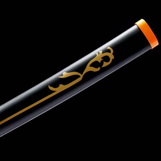 demon slayer swords,manga katana,Butterfly forbearance 1045 Carbon Steel - Steel myth