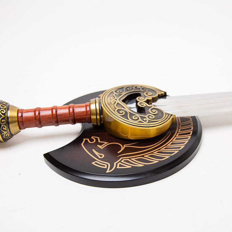 The Lord Of The Rings, manga katana,anime sword , King Rohan's sword Herugrim,Full Metal, - Steel myth