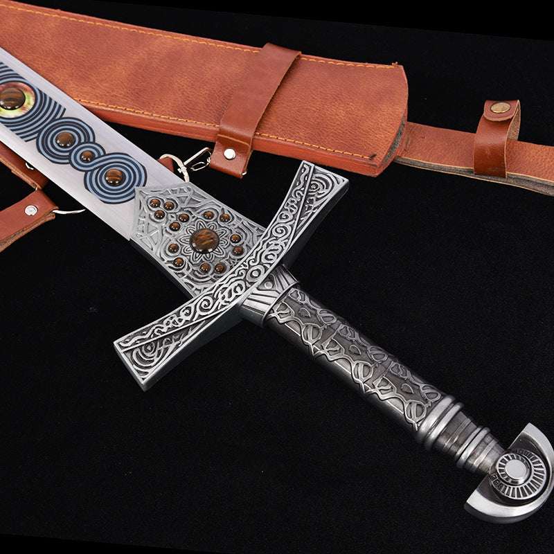 Elden French Ring Game Surrounding Michaela Knight Sword COS Metal Prop Game Sword Surrounding Unopened Blade