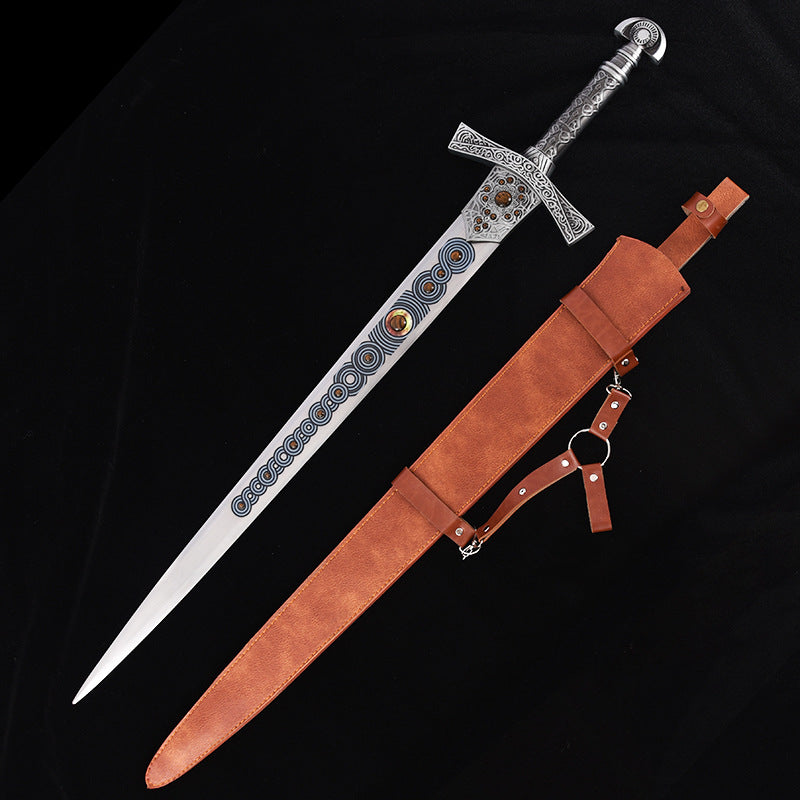 Elden French Ring Game Surrounding Michaela Knight Sword COS Metal Prop Game Sword Surrounding Unopened Blade - Steel myth