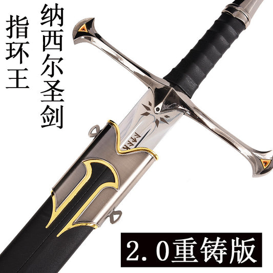 The Lord Of The Rings, manga katana,anime sword ,Full Metal,Narsil,Anduril - Steel myth