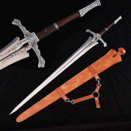 Elden Ring, manga katana,Knight's Greatsword,Full metal material