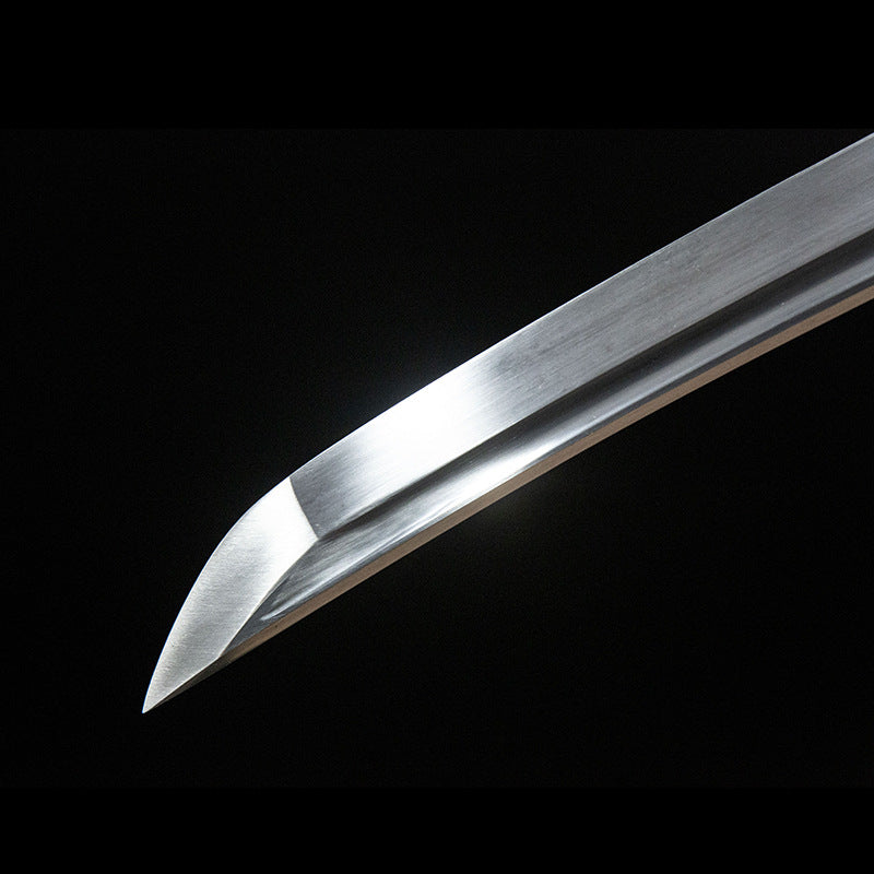 Genji Wakizashi, 1095 steel, Japanese short knife, pure handmade Japanese sword - Steel myth