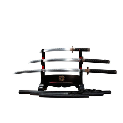 Wakizashi, 1045 steel, one-piece blade, handmade Japanese sword - Steel myth