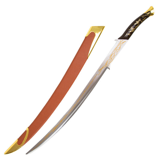 The Lord Of The Rings, manga katana,anime sword , Arwen sword ,Full Metal, - Steel myth