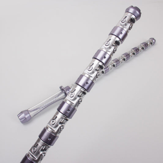 Marvel Fulian Black Widow Widow Sister Natasha Double Whip Stick Metal Weapon Scarlett Johansson Equipment Model Props