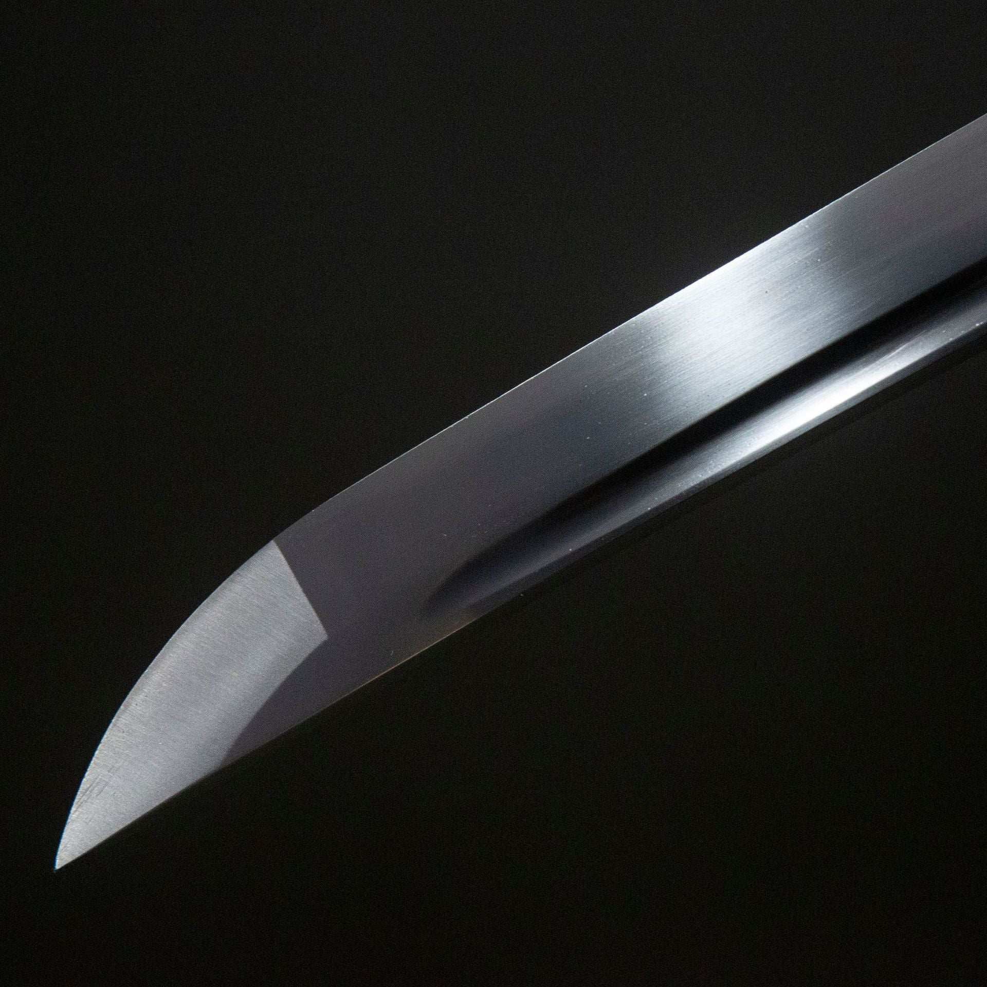 Choran Tachi, full tang handle, handmade Japanese sword, high performance spring steel (can be bent 90 degrees without deformation)