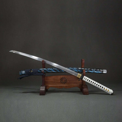 Ghost of Tsushima manga katana, carbon steel/T10 steel