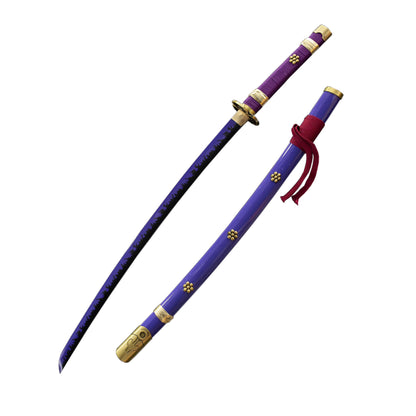 One Piece, Zoro Swords, 1060 high manganese steel, hand-forged, oil quenched - Steel myth