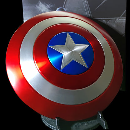 US team shield Zhenjin Shield 1 to 1 aluminum alloy handheld model US captain metal shield
