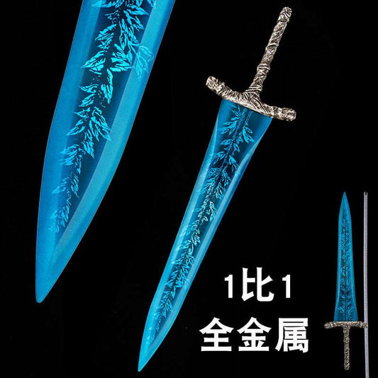 Elden Ring, manga katana,Ranni sword Dark Moon Greatsword,Full metal material