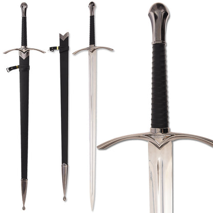 The Lord Of The Rings, manga katana,anime sword Gandalf Glamdring sword,Full Metal, - Steel myth
