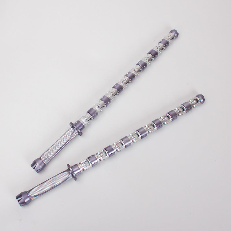 Marvel Fulian Black Widow Widow Sister Natasha Double Whip Stick Metal Weapon Scarlett Johansson Equipment Model Props