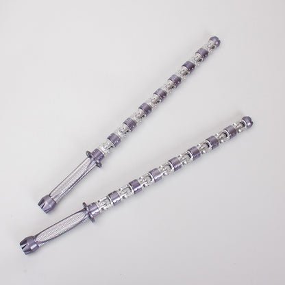 Marvel Fulian Black Widow Widow Sister Natasha Double Whip Stick Metal Weapon Scarlett Johansson Equipment Model Props
