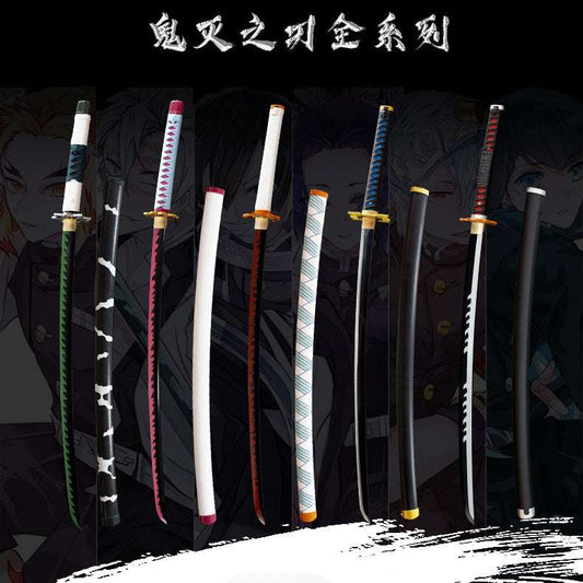 Demon Slayer Swords s,zenitsu sword, Manga Katana,1060 high manganese steel