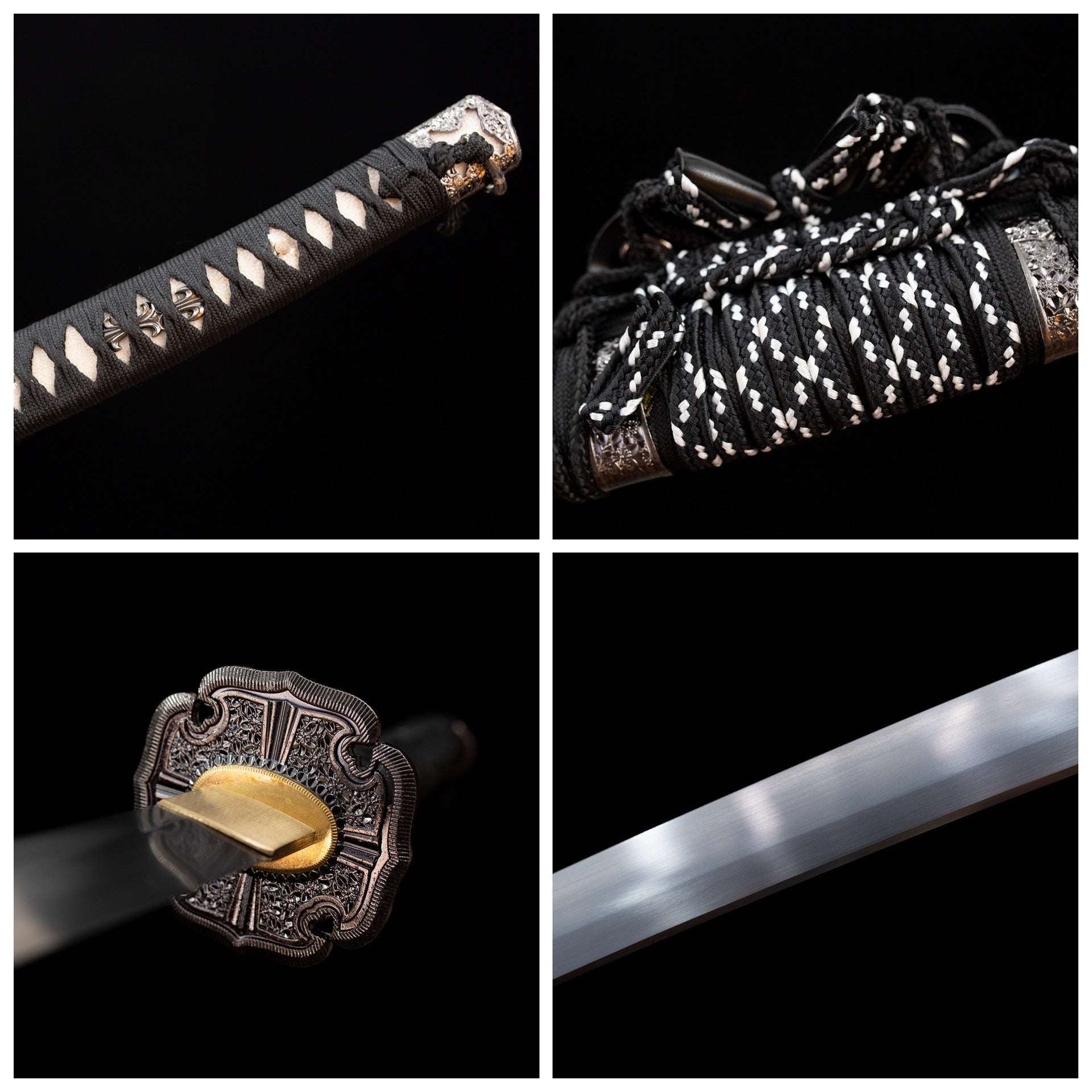 Tachi, Japanese sword, high manganese steel, real handmade samurai sword
