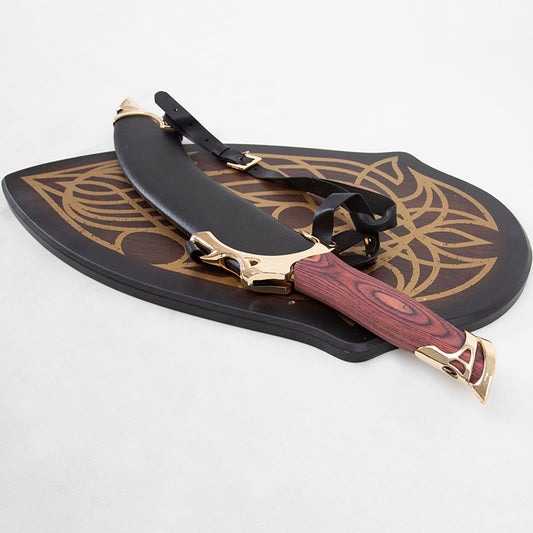 The Lord Of The Rings, manga katana,anime sword  Elf King Waist Knife Stainless Steel - Steel myth