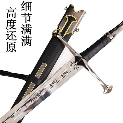 The Lord Of The Rings, manga katana,anime sword ,Full Metal,Narsil,Anduril - Steel myth