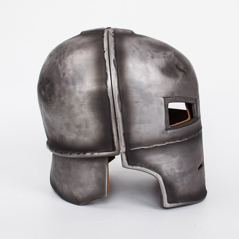 Fulian First Generation Iron Man Helmet MK1 Helmet Wearable Ornaments 1 to 1 Full Metal Warsuit Hand-made Model