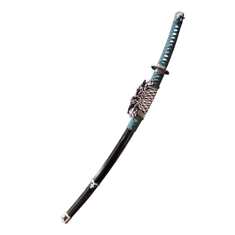 Tachi, Japanese sword, high manganese steel, real handmade samurai sword - Steel myth