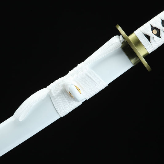 One Piece Sword ,zoro swords,manga katana,Wado Ichimonji,1045Carbon Steel - Steel myth