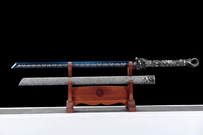 Chinese swords Proud Dragon and Tang Horizontal Sword manganese steel