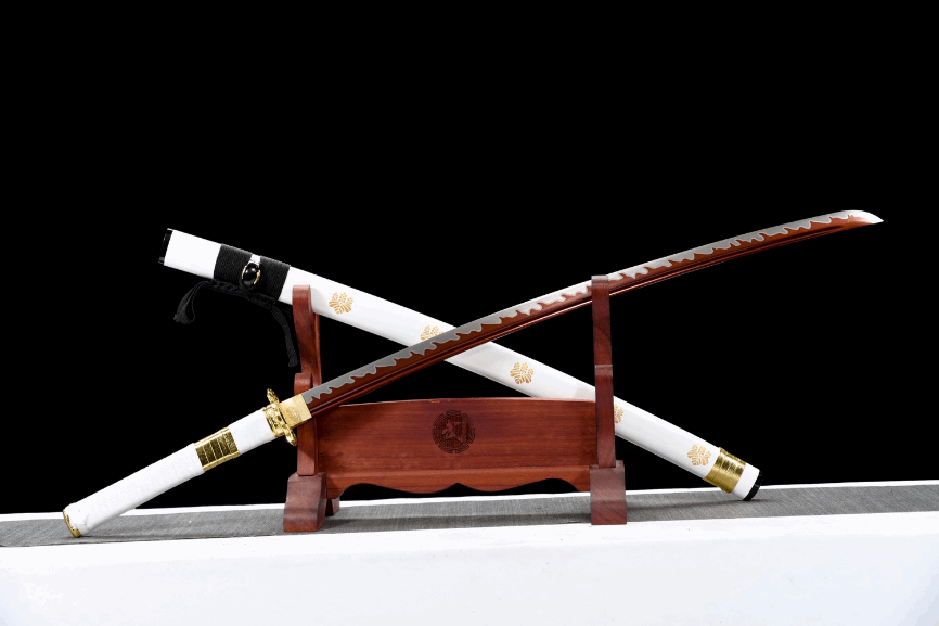 One piece swords  katana "White Enma"Anime-style Sword manganese steel