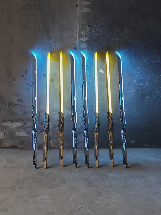 Ghostrunner Finish Line: Cyberpunk Lightsaber Model Toy