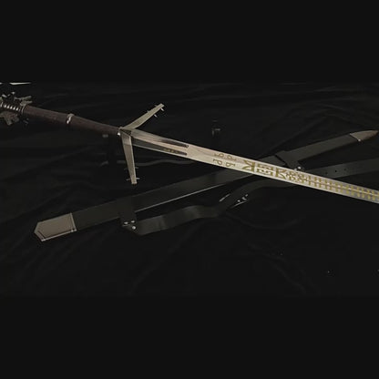 The Witcher 3: Wild Hunt - Geralt the White Wolf's Lake Lady Sword (Witcher) Game Cosplay Prop Weapon, Metal Sword