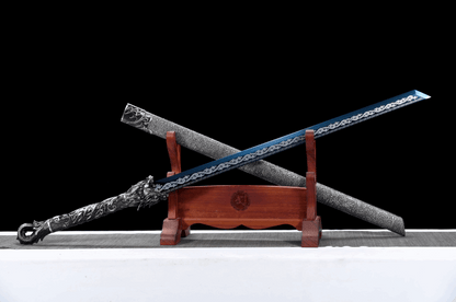 Chinese swords Proud Dragon and Tang Horizontal Sword manganese steel
