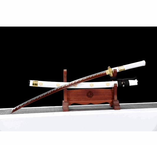 One piece swords  katana "White Enma"Anime-style Sword manganese steel